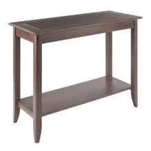Load image into Gallery viewer, Winsome Wood  Santino Console Hall Table in Oyster Gray