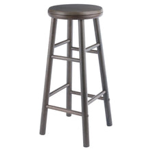 Load image into Gallery viewer, Winsome Wood Shelby 2-Pc Swivel Seat Bar Stool Set in Oyster Gray