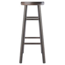 Load image into Gallery viewer, Winsome Wood Shelby 2-Pc Swivel Seat Bar Stool Set in Oyster Gray