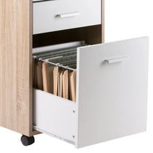 Load image into Gallery viewer, Winsome Wood Kenner File Cabinet, 2-Drawer in Reclaimed Wood and White