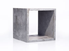 Load image into Gallery viewer, Cube Accent Table | Concrete Nightstand | Cube Coffee Table | Mid Century Modern Furniture | Foyer Table | Minimal Media Console