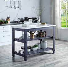Load image into Gallery viewer, Enapay Gray 53&quot; Kitchen Island