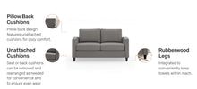Load image into Gallery viewer, Homestyles Blake Gray Loveseat