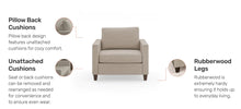 Load image into Gallery viewer, Homestyles Dylan Tan Armchair