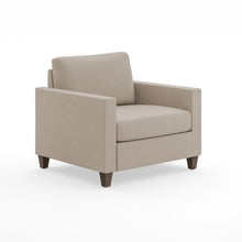 Load image into Gallery viewer, Homestyles Dylan Tan Armchair and Ottoman