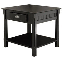 Load image into Gallery viewer, Winsome Wood Timber Accent Table in Black