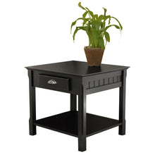 Load image into Gallery viewer, Winsome Wood Timber Accent Table in Black