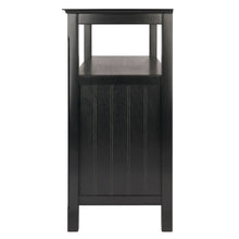 Load image into Gallery viewer, Winsome Wood Timber Buffet Cabinet in Black