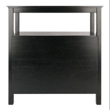 Load image into Gallery viewer, Winsome Wood Timber Buffet Cabinet in Black