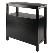 Load image into Gallery viewer, Winsome Wood Timber Buffet Cabinet in Black