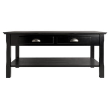 Load image into Gallery viewer, Winsome Wood Timber Coffee Table in Black