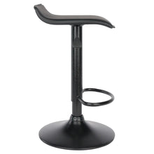 Load image into Gallery viewer, Winsome Wood Obsidian 2-Pc Adjustable Swivel Stool Set in Black 