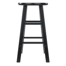 Load image into Gallery viewer, Winsome Wood Element 2-Pc Counter Stool Set in Black