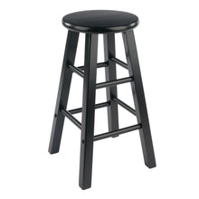 Load image into Gallery viewer, Winsome Wood Element 2-Pc Counter Stool Set in Black