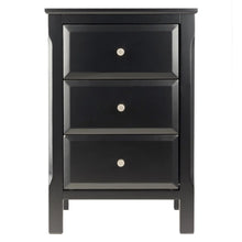 Load image into Gallery viewer, Winsome Wood Timmy Accent Table, Nightstand in Black