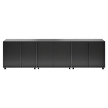 Load image into Gallery viewer, Winsome Wood Halifax 3-Pc Cabinet Set with File Drawer in Black 