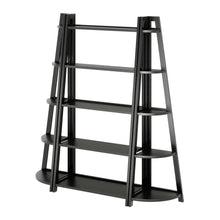 Load image into Gallery viewer, Winsome Wood Adam 3-Pc Shelving Set in Black