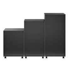 Load image into Gallery viewer, Winsome Wood Halifax 3-Pc Multi-Drawer Storage Cabinet Set in Black