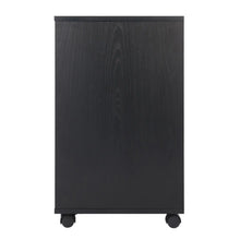 Load image into Gallery viewer, Winsome Wood Halifax Wide Storage Cabinet, 2-Drawer, Filing Cabinet in Black