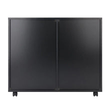 Load image into Gallery viewer, Winsome Wood Halifax Wide Storage Cabinet, 2-Drawer, Filing Cabinet in Black