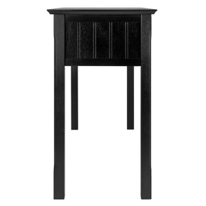 Winsome Wood Timber ConsoleTable in Black