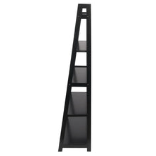Load image into Gallery viewer, Winsome Wood Adam 5-Tier A-Frame Shelf in Black