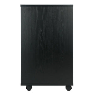 Winsome Wood Halifax 5-Drawer Cabinet in Black