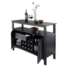 Load image into Gallery viewer, Winsome Wood Jasper Buffet Cabinet in Black