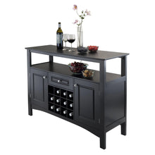 Load image into Gallery viewer, Winsome Wood Jasper Buffet Cabinet in Black