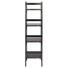 Load image into Gallery viewer, Winsome Wood Terry 4-Tier Foldable Shelf, Narrow in Black