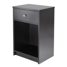 Load image into Gallery viewer, Winsome Wood Squamish Accent Table, Nightstand in Black