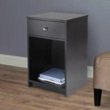 Load image into Gallery viewer, Winsome Wood Squamish Accent Table, Nightstand in Black