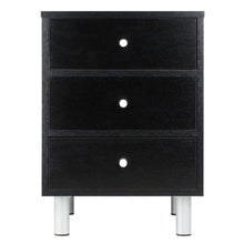 Load image into Gallery viewer, Winsome Wood Daniel Accent Table, Nightstand in Black and Slate Gray