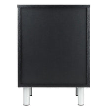 Load image into Gallery viewer, Winsome Wood Daniel Accent Table, Nightstand in Black and Slate Gray