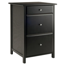 Load image into Gallery viewer, Winsome Wood Delta Home Office File Cabinet in Black