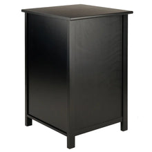 Load image into Gallery viewer, Winsome Wood Delta Home Office File Cabinet in Black