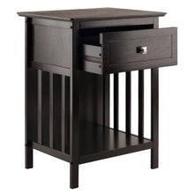 Load image into Gallery viewer, Winsome Wood Marcel Accent Table, Nightstand in Coffee