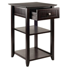 Load image into Gallery viewer, Winsome Wood Burke Home Office Printer Stand in Coffee