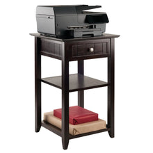 Load image into Gallery viewer, Winsome Wood Burke Home Office Printer Stand in Coffee