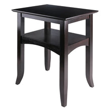 Load image into Gallery viewer, Winsome Wood Camden Accent Table in Coffee