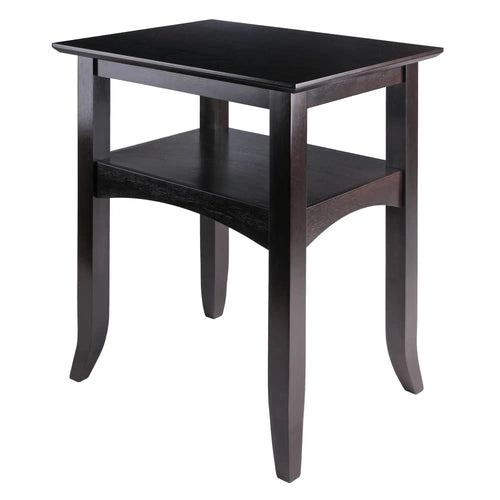 Winsome Wood Camden Accent Table in Coffee