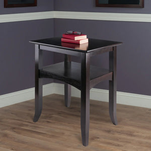 Winsome Wood Camden Accent Table in Coffee