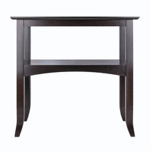 Load image into Gallery viewer, Winsome Wood Camden Console Table in Coffee