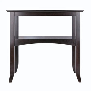 Winsome Wood Camden Console Table in Coffee