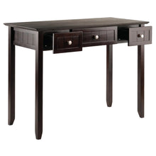 Load image into Gallery viewer, Winsome Wood Burke Home Office Writing Desk in Coffee 