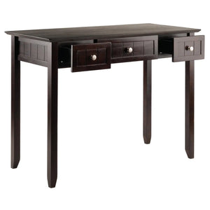 Winsome Wood Burke Home Office Writing Desk in Coffee 