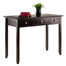 Load image into Gallery viewer, Winsome Wood Burke Home Office Writing Desk in Coffee 