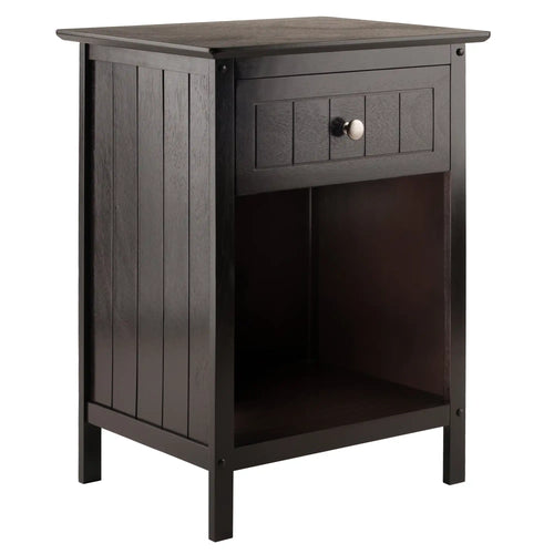 Winsome Wood Blair Accent Table, Nightstand in Coffee