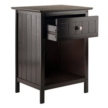 Load image into Gallery viewer, Winsome Wood Blair Accent Table, Nightstand in Coffee