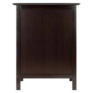 Winsome Wood Blair Accent Table, Nightstand in Coffee